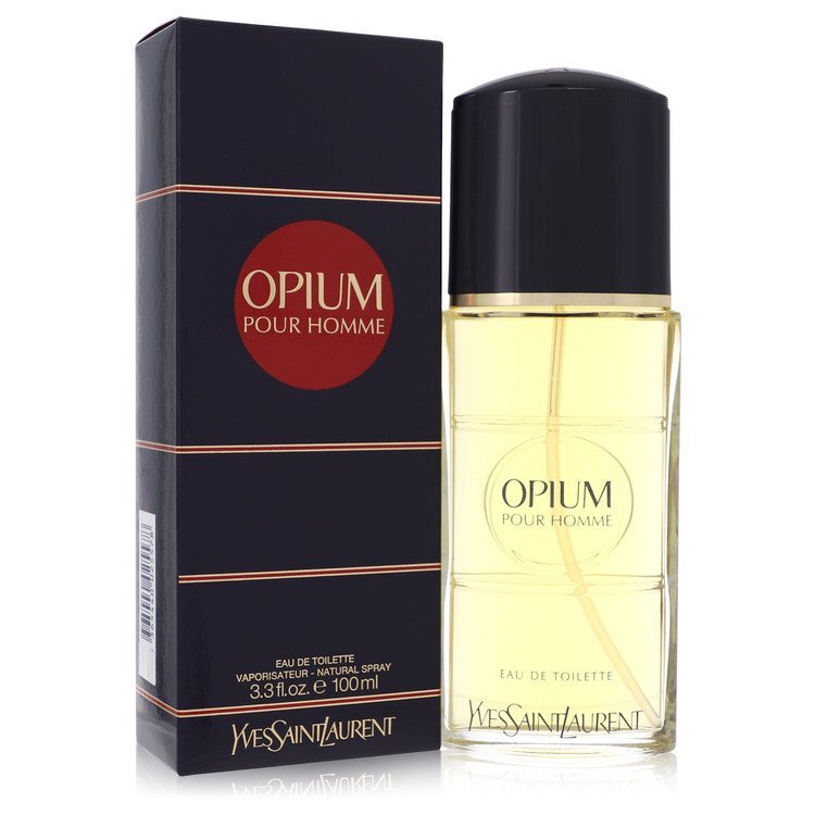 Opium by Yves Saint Laurent Eau De Toilette Spray 3.3 oz (Men) - Caressed Parfum