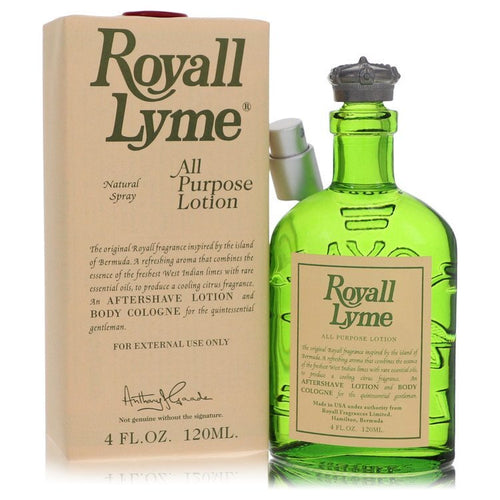 Royall Lyme by Royall Fragrances All Purpose Lotion / Cologne 4 oz (Men) - Caressed Parfum