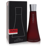 hugo DEEP RED by Hugo Boss Eau De Parfum Spray 3 oz (Women) - Caressed Parfum