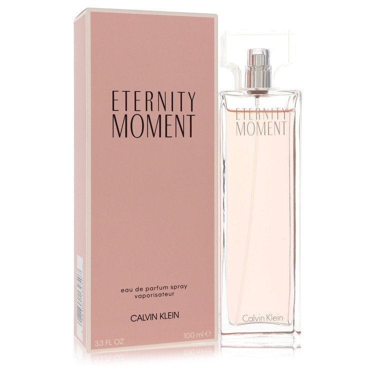 Eternity Moment by Calvin Klein Eau De Parfum Spray 3.4 oz (Women) - Caressed Parfum