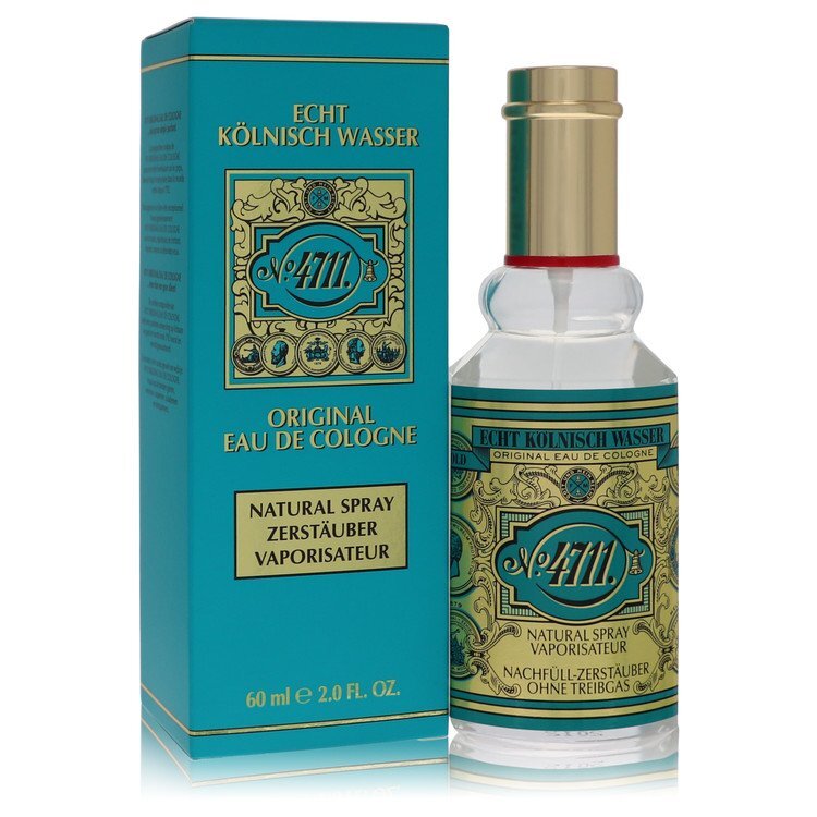 4711 by 4711 Cologne Spray (Unisex) 2 oz (Men) - Caressed Parfum