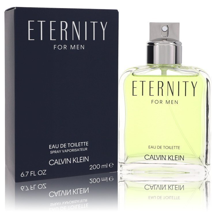 Eternity by Calvin Klein Eau De Toilette Spray 6.7 oz (Men) - Caressed Parfum