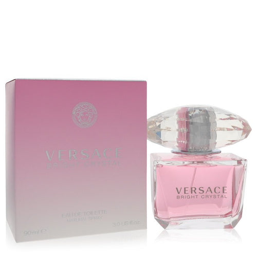 Bright Crystal by Versace Eau De Toilette Spray 3 oz (Women) - Caressed Parfum