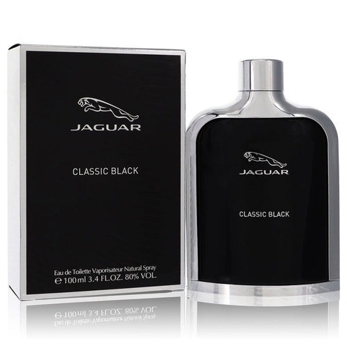 Jaguar Classic Black by Jaguar Eau De Toilette Spray 3.4 oz (Men) - Caressed Parfum