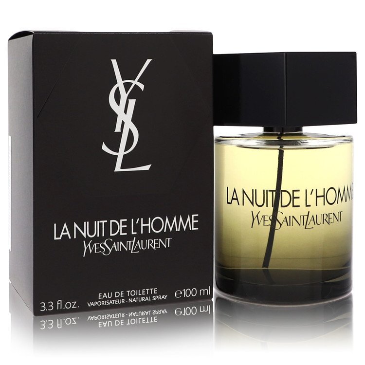 La Nuit De L'Homme by Yves Saint Laurent Eau De Toilette Spray 3.4 oz (Men) - Caressed Parfum