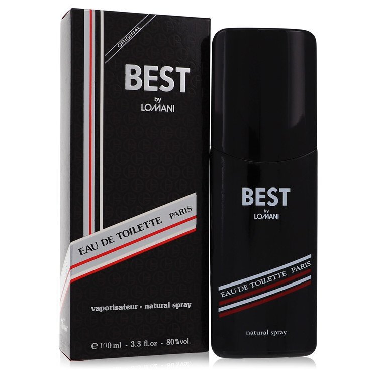 Best by Lomani Eau De Toilette Spray 3.3 oz (Men) - Caressed Parfum