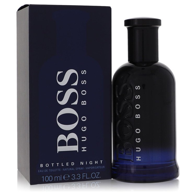 Boss Bottled Night by Hugo Boss Eau De Toilette Spray 3.3 oz (Men) - Caressed Parfum