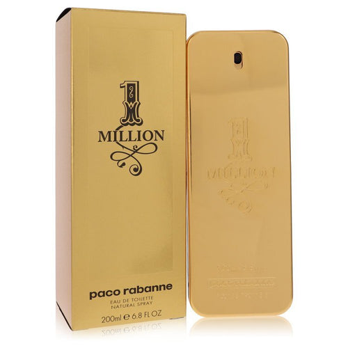 1 Million by Paco Rabanne Eau De Toilette Spray 6.7 oz (Men) - Caressed Parfum