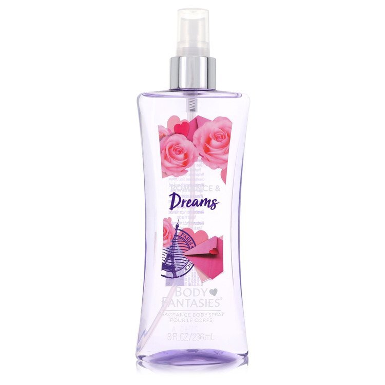 Body Fantasies Signature Romance & Dreams by Parfums De Coeur Body Spray 8 oz (Women) - Caressed Parfum