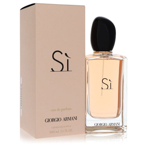 Armani Si by Giorgio Armani Eau De Parfum Spray 3.4 oz (Women) - Caressed Parfum