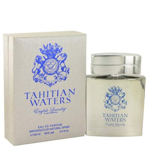 Tahitian Waters by English Laundry Eau De Parfum Spray 3.4 oz (Men) - Caressed Parfum
