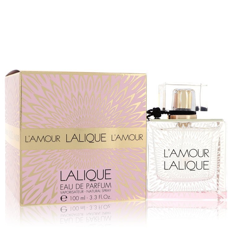 Lalique L'amour by Lalique Eau De Parfum Spray 3.3 oz (Women) - Caressed Parfum