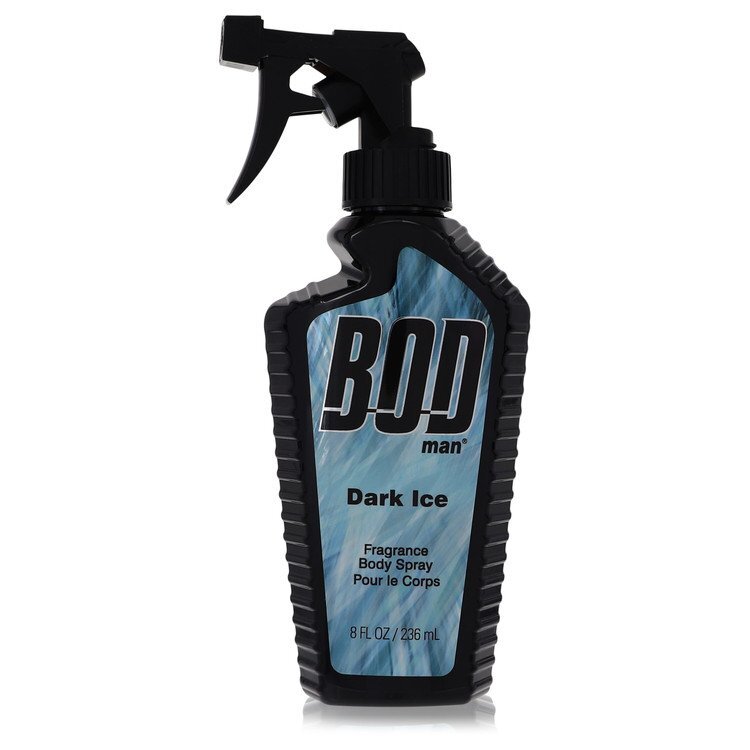 Bod Man Dark Ice by Parfums De Coeur Body Spray 8 oz (Men) - Caressed Parfum