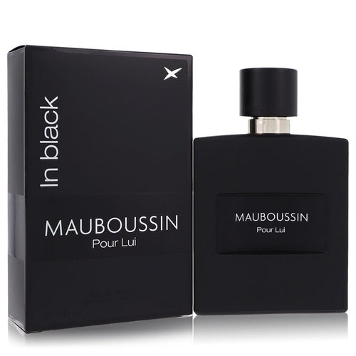 Mauboussin Pour Lui In Black by Mauboussin Eau De Parfum Spray 3.4 oz (Men) - Caressed Parfum