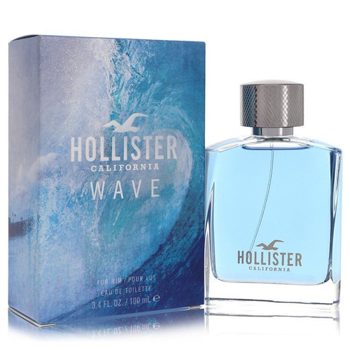 Hollister Wave by Hollister Eau De Toilette Spray 3.4 oz (Men) - Caressed Parfum