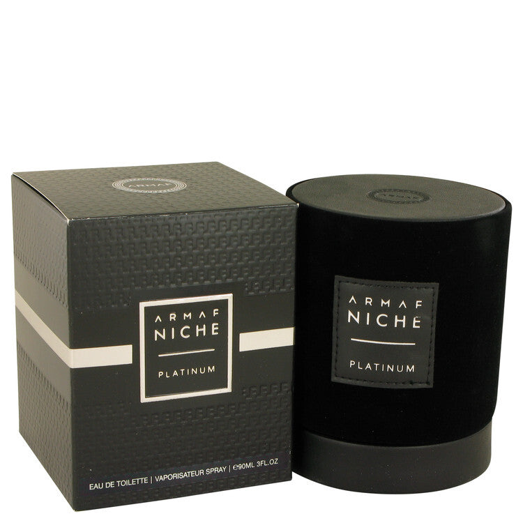 Armaf Niche Platinum by Armaf Eau De Toilette Spray 3 oz (Men) - Caressed Parfum