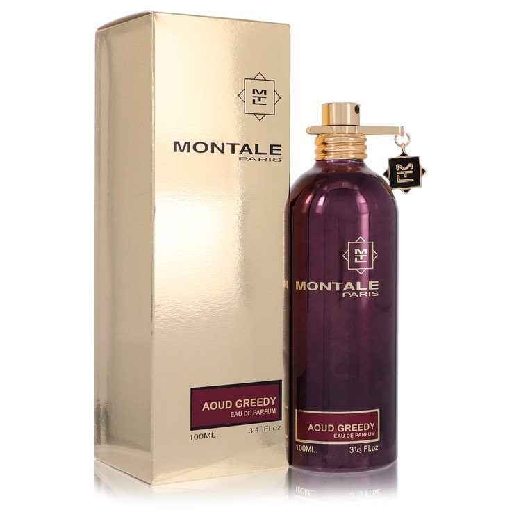 Montale Aoud Greedy by Montale Eau De Parfum Spray (Unisex) 3.4 oz (Women) - Caressed Parfum