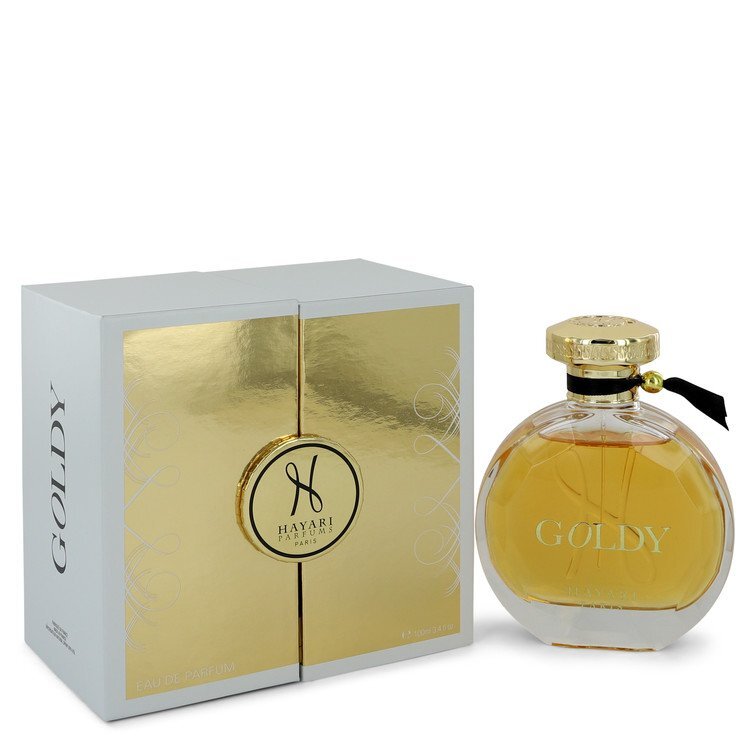 Hayari Goldy by Hayari Eau De Parfum Spray 3.4 oz (Women) - Caressed Parfum