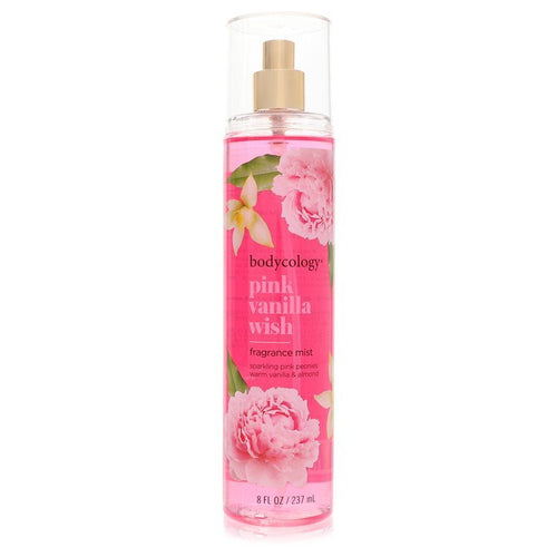 Bodycology Pink Vanilla Wish by Bodycology Fragrance Mist Spray 8 oz (Women) - Caressed Parfum