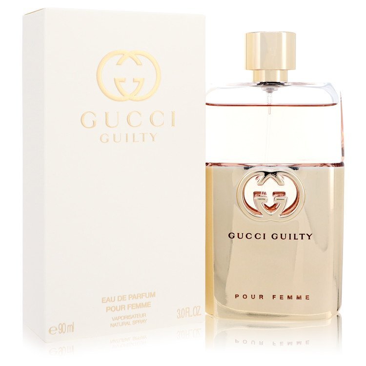Gucci Guilty Pour Femme by Gucci Eau De Parfum Spray 3 oz (Women) - Caressed Parfum