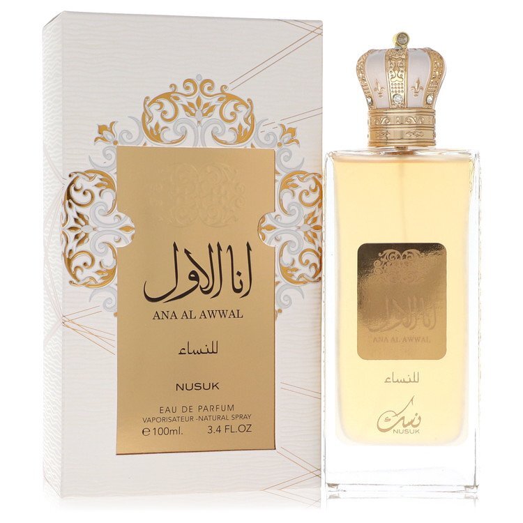 Ana Al Awwal by Nusuk Eau De Parfum Spray 3.4 oz (Women) - Caressed Parfum