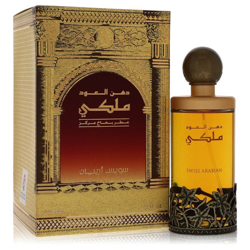 Dehn El Oud Malaki by Swiss Arabian Eau De Parfum Spray 3.4 oz (Men) - Caressed Parfum