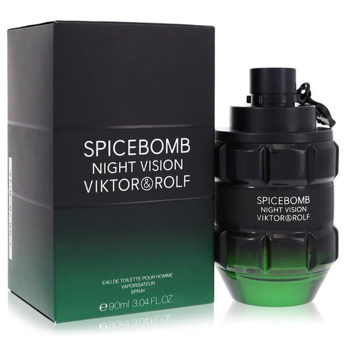Spicebomb Night Vision by Viktor & Rolf Eau De Toilette Spray 3 oz (Men) - Caressed Parfum