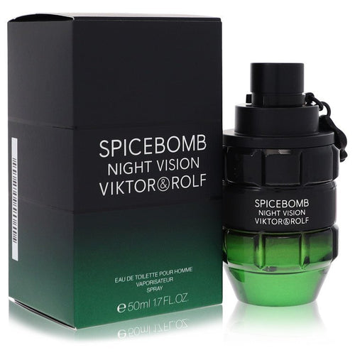 Spicebomb Night Vision by Viktor & Rolf Eau De Toilette Spray 1.7 oz (Men) - Caressed Parfum