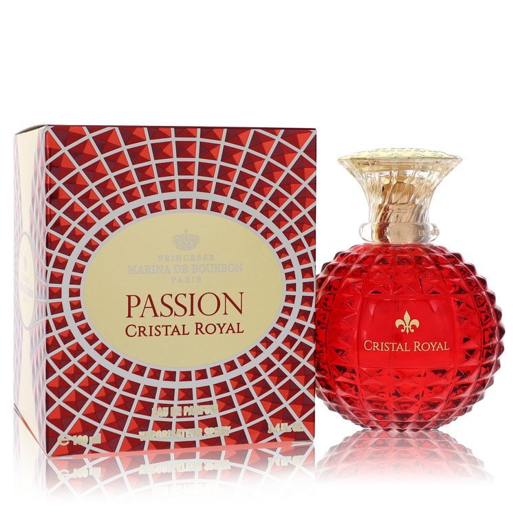 Marina De Bourbon Cristal Royal Passion by Marina De Bourbon Eau De Parfum Spray 3.4 oz (Women) - Caressed Parfum