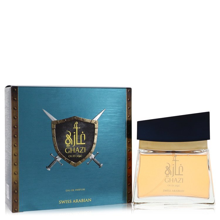 Swiss Arabian Ghazi Oud by Swiss Arabian Eau De Parfum Spray 3.4 oz (Men) - Caressed Parfum