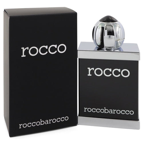 Rocco Black by Roccobarocco Eau De Toilette Spray 3.4 oz (Men) - Caressed Parfum