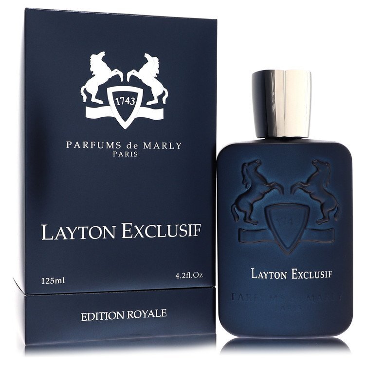 Layton Exclusif by Parfums De Marly Eau De Parfum Spray 4.2 oz (Men) - Caressed Parfum