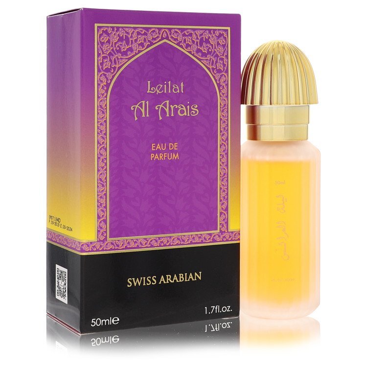 Leilat Al Arais by Swiss Arabian Eau De Parfum Spray 1.7 oz (Men) - Caressed Parfum