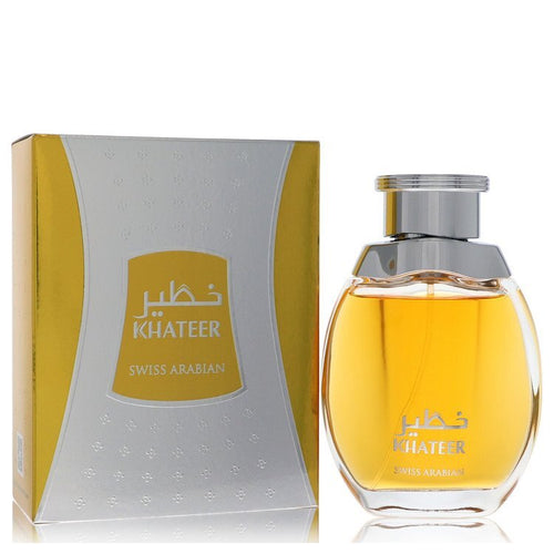 Swiss Arabian Khateer by Swiss Arabian Eau De Parfum Spray 3.4 oz (Men) - Caressed Parfum