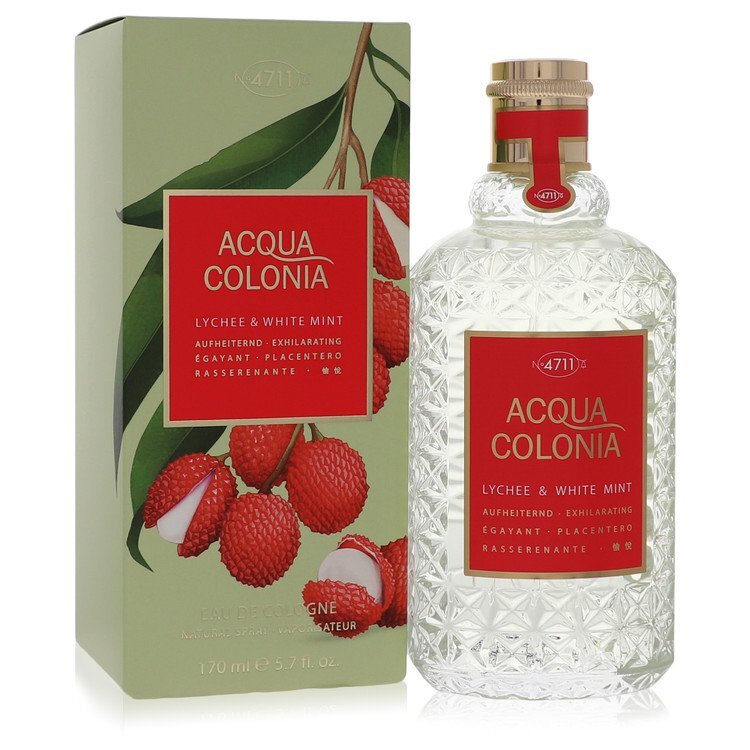 4711 Acqua Colonia Lychee & White Mint by 4711 Eau De Cologne Spray (unisex) 5.7 oz (Women) - Caressed Parfum