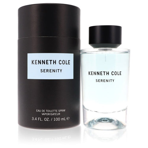 Kenneth Cole Serenity by Kenneth Cole Eau De Toilette Spray (Unisex) 3.4 oz (Men) - Caressed Parfum