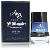 Spirit Millionaire Dark Fusion by Lomani Eau De Parfum Spray 3.3 oz (Men) - Caressed Parfum