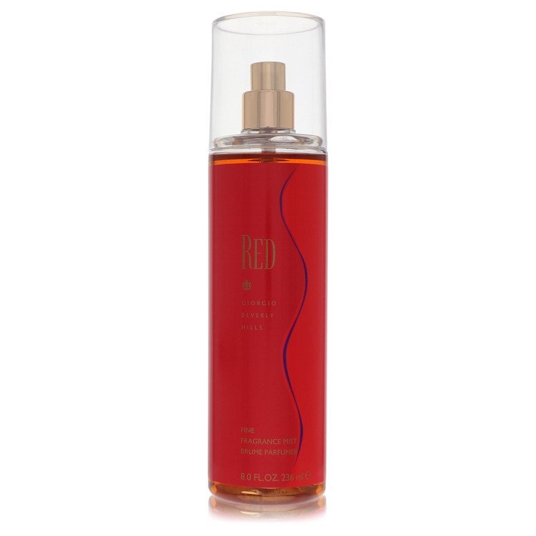 Red by Giorgio Beverly Hills Fragrance Mist 8 oz (Women) - Caressed Parfum
