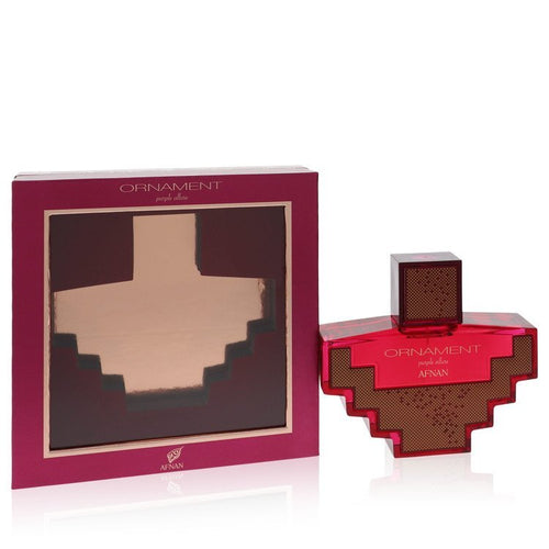 Afnan Ornament Purple Allure by Afnan Eau De Parfum Spray 3.4 oz (Women) - Caressed Parfum
