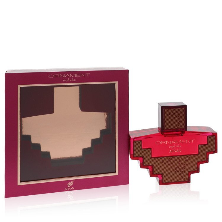 Afnan Ornament Purple Allure by Afnan Eau De Parfum Spray 3.4 oz (Women) - Caressed Parfum