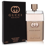 Gucci Guilty Pour Femme by Gucci Eau De Toilette Spray 3 oz (Women) - Caressed Parfum