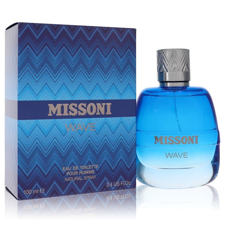 Missoni Wave by Missoni Eau De Toilette Spray 3.4 oz (Men) - Caressed Parfum