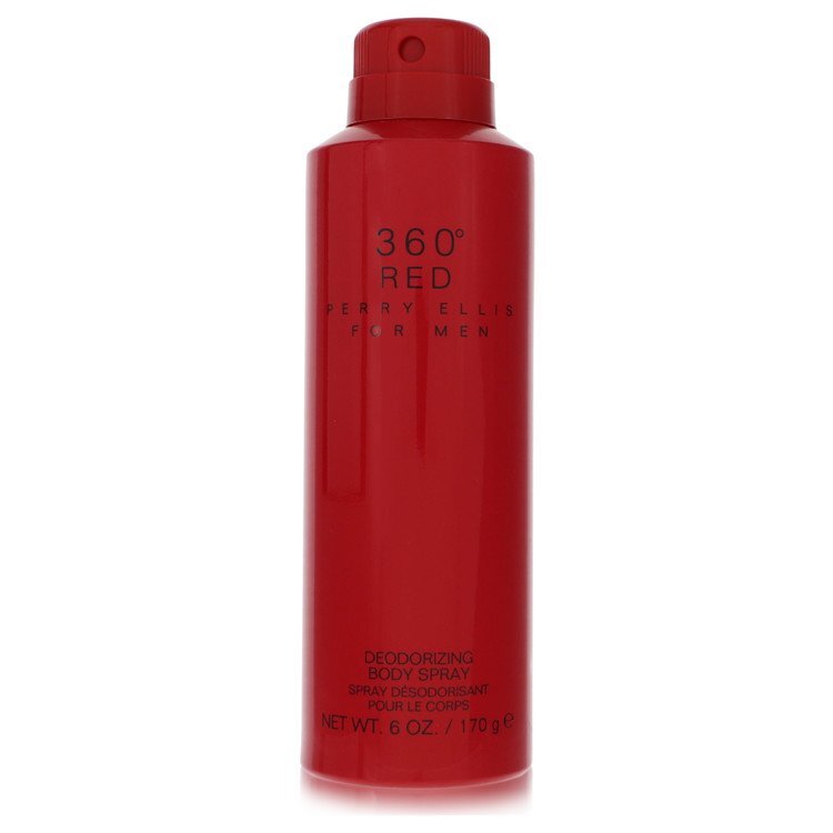 Perry Ellis 360 Red by Perry Ellis Deodorant Spray 6 oz (Men) - Caressed Parfum