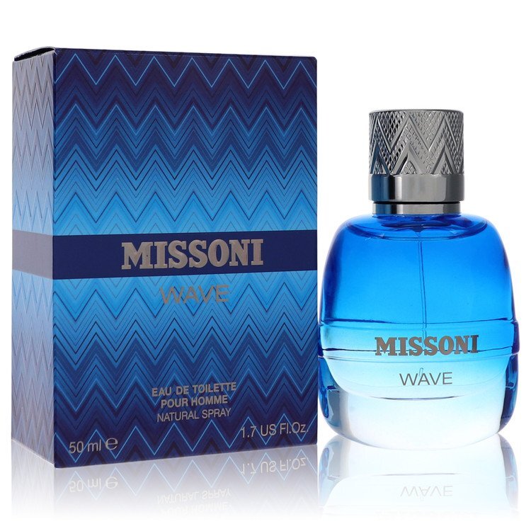 Missoni Wave by Missoni Eau De Toilette Spray 1.7 oz (Men) - Caressed Parfum