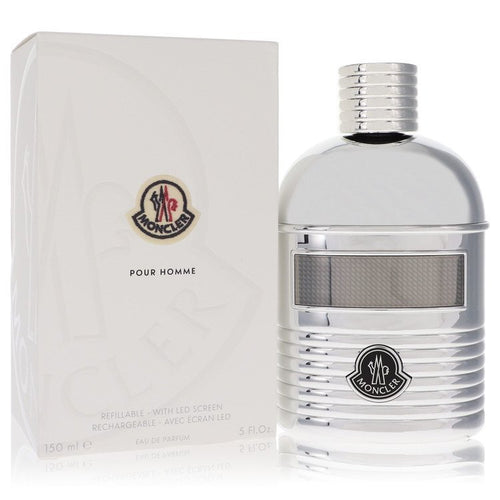 Moncler by Moncler Eau De Parfum Spray (Refillable + LED Screen) 5 oz (Men) - Caressed Parfum