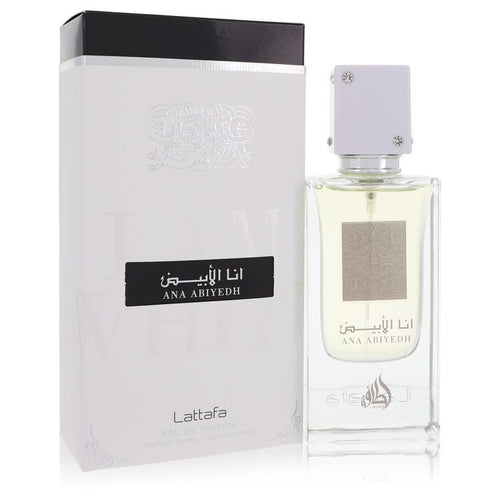 Ana Abiyedh I Am White by Lattafa Eau De Parfum Spray (Unisex) 2 oz (Women) - Caressed Parfum