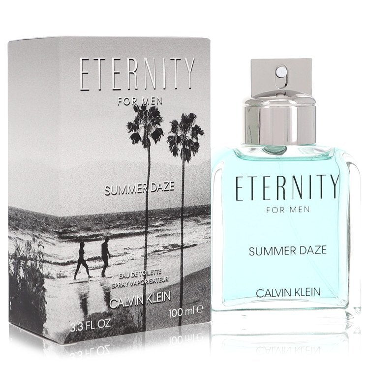 Eternity Summer Daze by Calvin Klein Eau De Toilette Spray 3.3 oz (Men) - Caressed Parfum