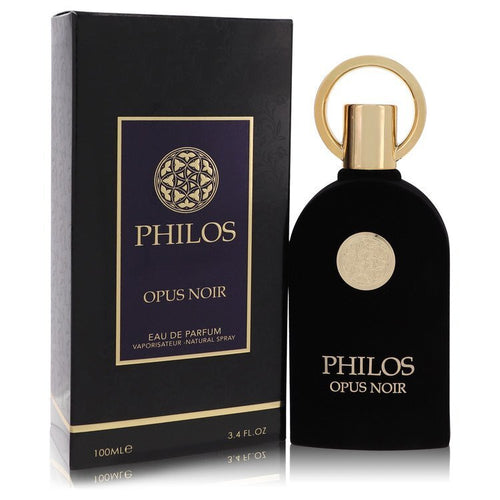 Philos Opus Noir by Maison Alhambra Eau De Parfum Spray (Unisex) 3.4 oz (Men) - Caressed Parfum