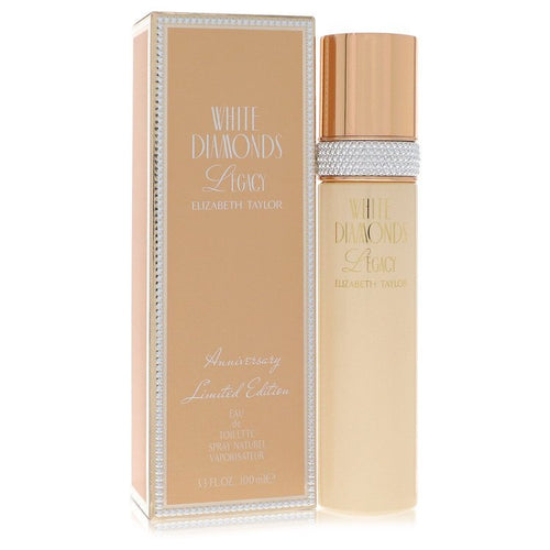 White Diamonds Legacy by Elizabeth Taylor Eau De Toilette Spray 3.3 oz (Women) - Caressed Parfum