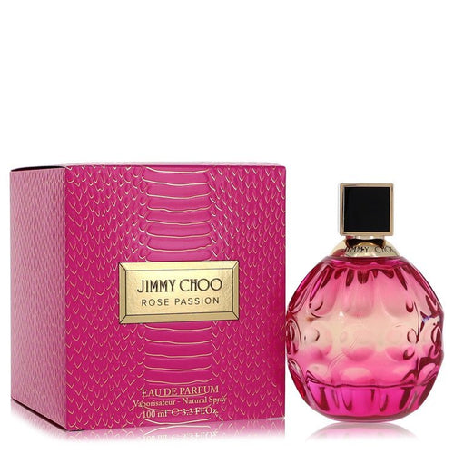 Jimmy Choo Rose Passion by Jimmy Choo Eau De Parfum Spray 3.3 oz (Women) - Caressed Parfum